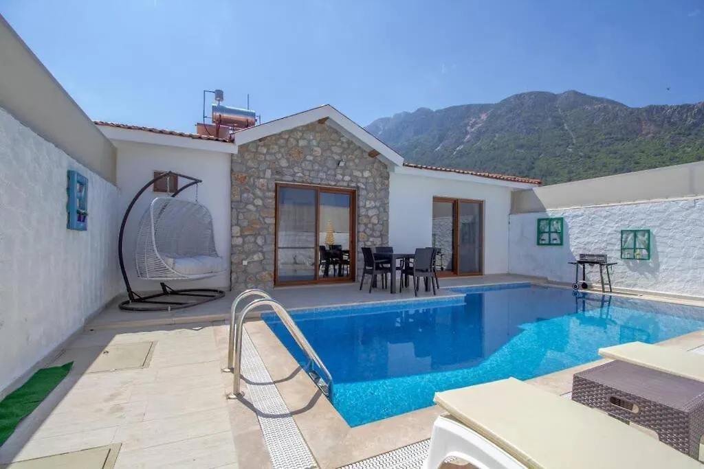 Likya Labis 2+1 Villa, Oezel Havuzlu, 페티예 0*,